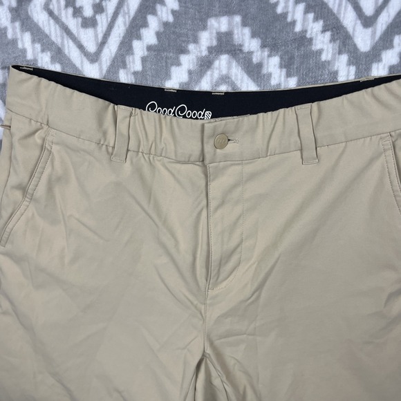 Good Good Golf Pants Mens 32x30" Beige Jogger Performance Sport Stretch - Picture 2 of 12